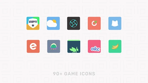 Squared - Square Icon Pack - screenshot 6