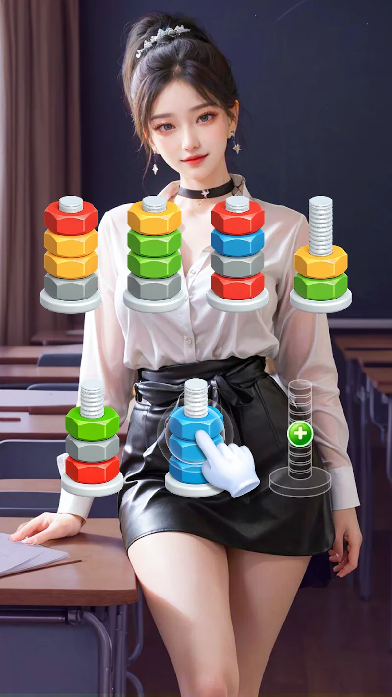 Glam Screw Puzzle - screenshot 1