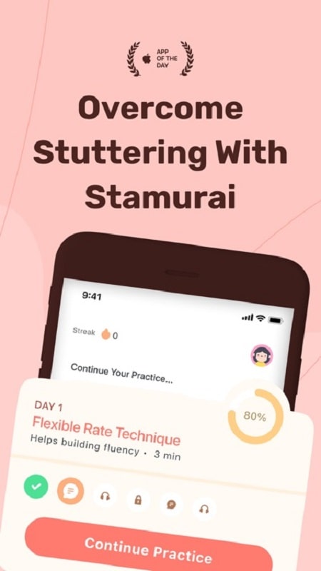 Stamurai Stuttering Therapy APK - screenshot 1