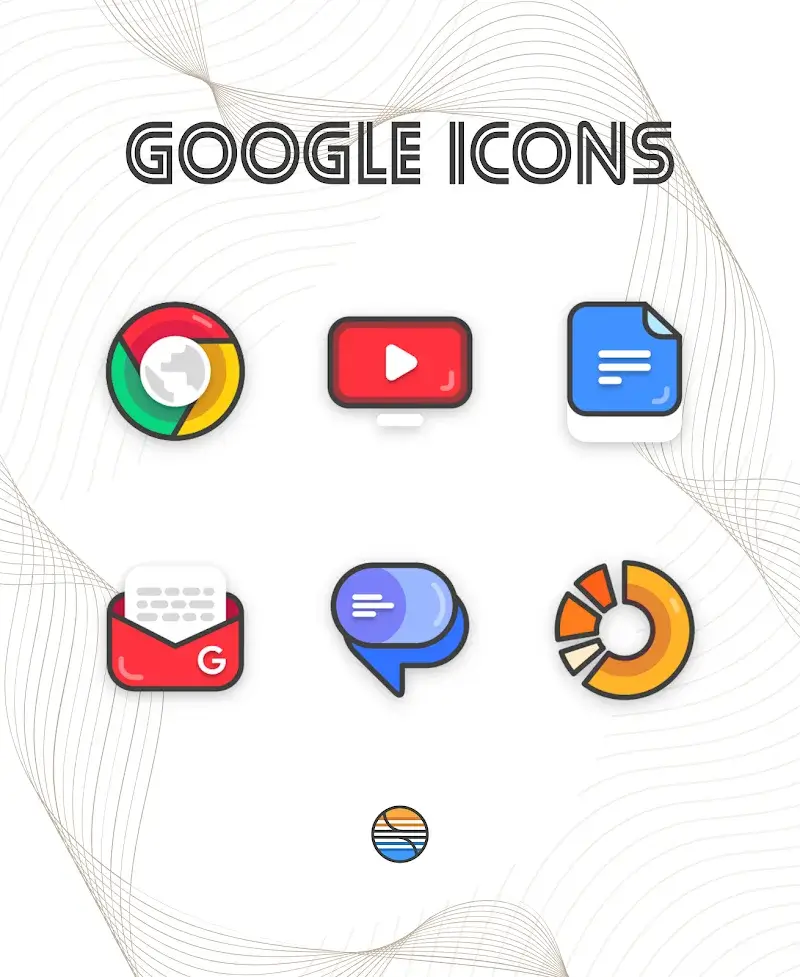 Borderline Icon Pack - screenshot 2