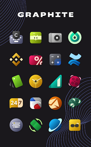 Graphite Icon Pack - screenshot 2