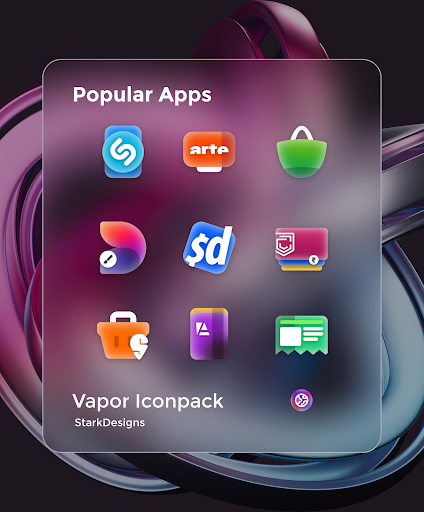 Vapor IconPack - screenshot 5