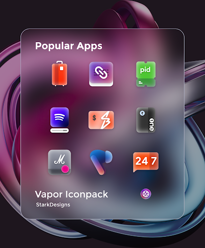 Vapor IconPack - screenshot 6