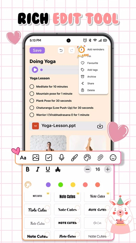 Cute Notes APK - screenshot 3
