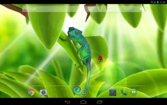 Chameleon 3D Live Wallpaper - screenshot 1