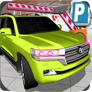 Prado Car Games Modern Parking MOD APK icon
