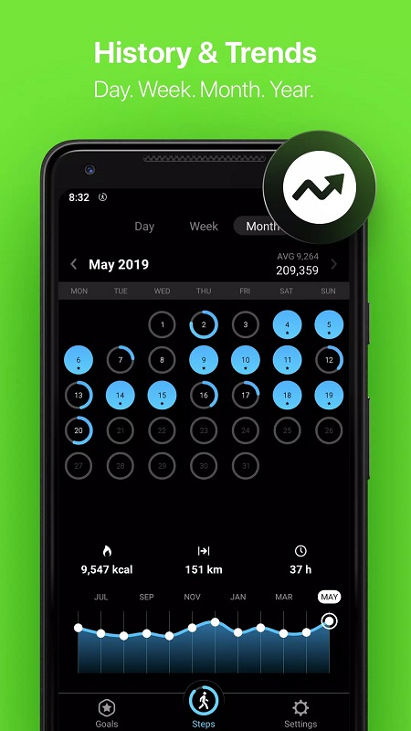 StepsApp - screenshot 2