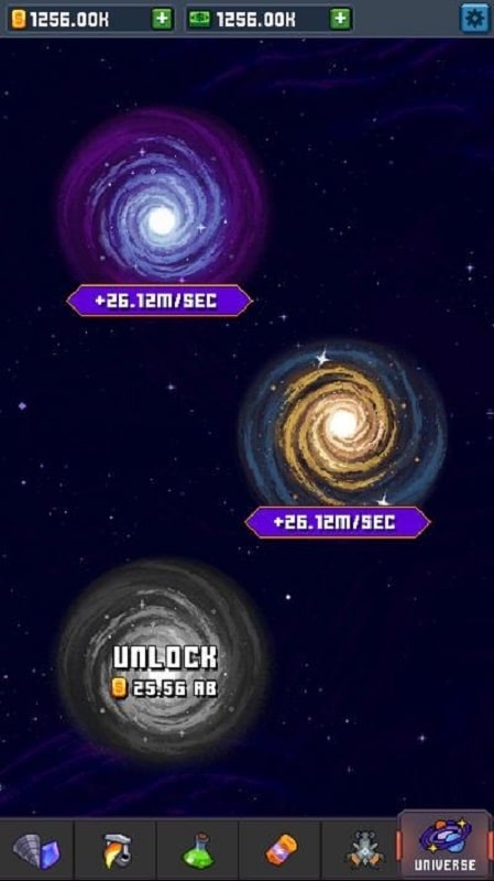 Galaxy Idle Miner APK - screenshot 2
