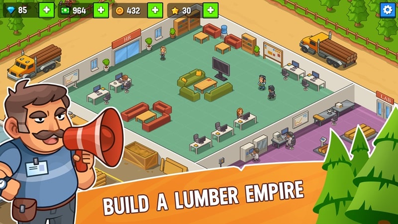 Lumber Inc Tycoon APK - app icon