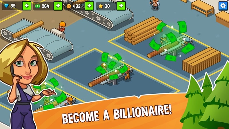 Lumber Inc Tycoon APK - screenshot 5