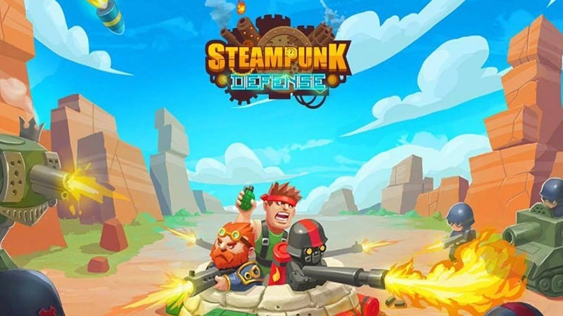Steampunk Defense APK - app icon
