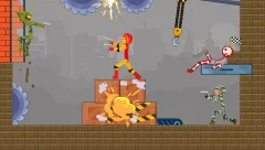 Stick Destruction - Battle of Ragdoll Warriors - screenshot 1