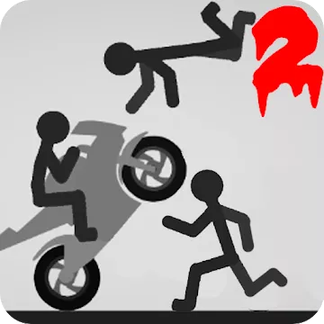 Stickman Dismount 2 Annihilation MOD APK icon
