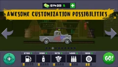 Drive or Die - Zombie Pixel Derby Racing Games - screenshot 1