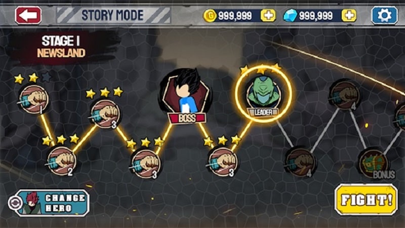 Stick Shadow Fighter Warriors - screenshot 2