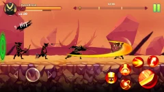 Stickman Ninja : Legends Warrior - Shadow Game RPG - screenshot 2