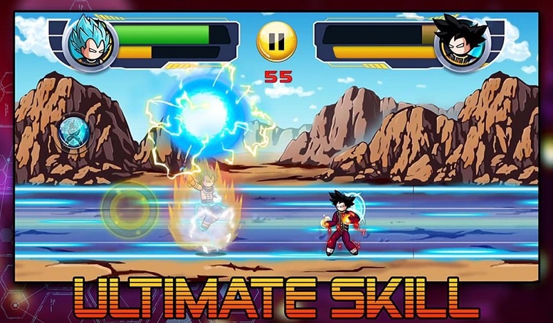 Stickman Warriors Dragon Legend Super Battle Fight APK - screenshot 2