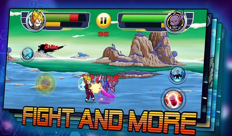Stickman Warriors Dragon Legend Super Battle Fight APK - screenshot 3