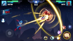 Stickman Superhero - Super Stick Heroes Fight - screenshot 2