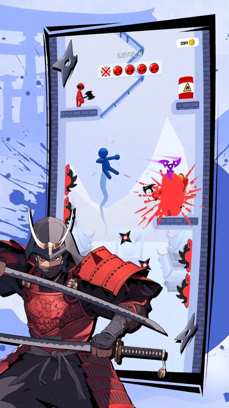 Stickman Teleport Master 3D - screenshot 4