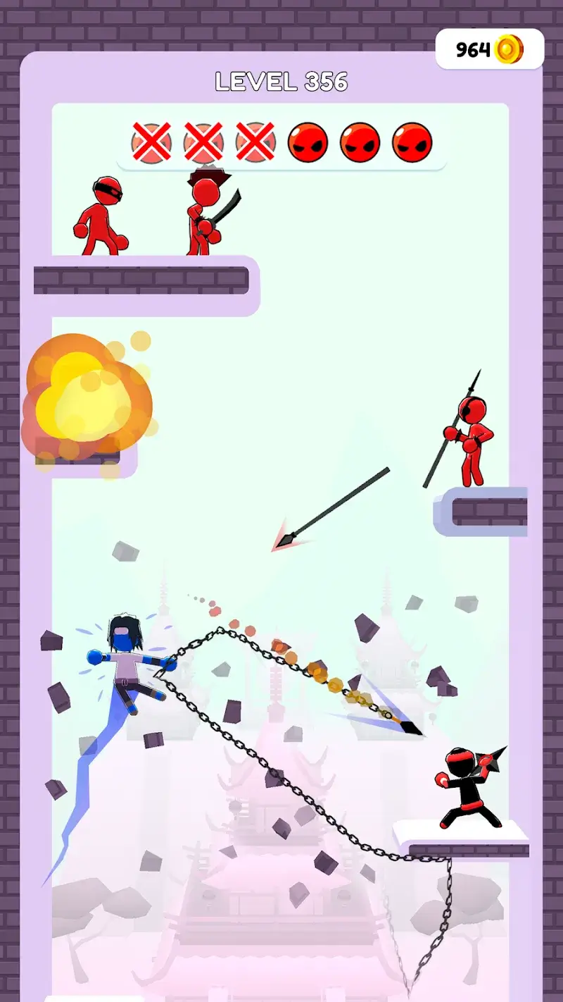 Stickman Teleport Master 3D - screenshot 6