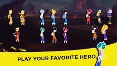 Stickman Warriors Wars - Dragon Shadow Fighter - screenshot 2