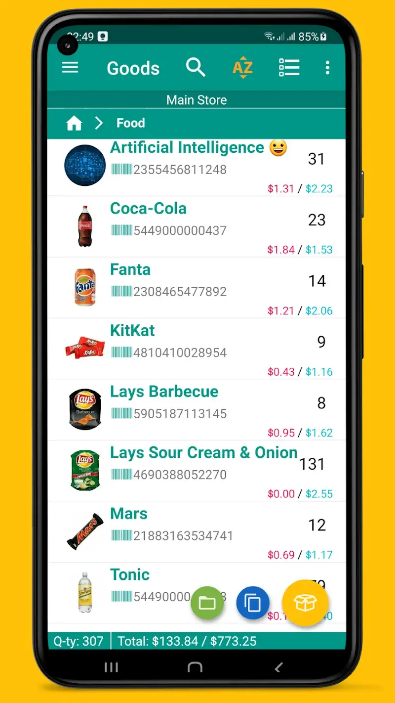 Stock and Inventory Simple - screenshot 2