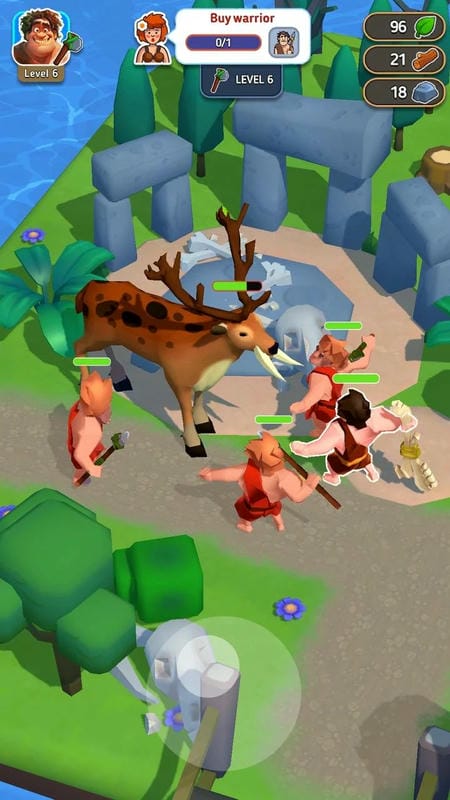 Stone Age Survival-Tribal Game APK - screenshot 2