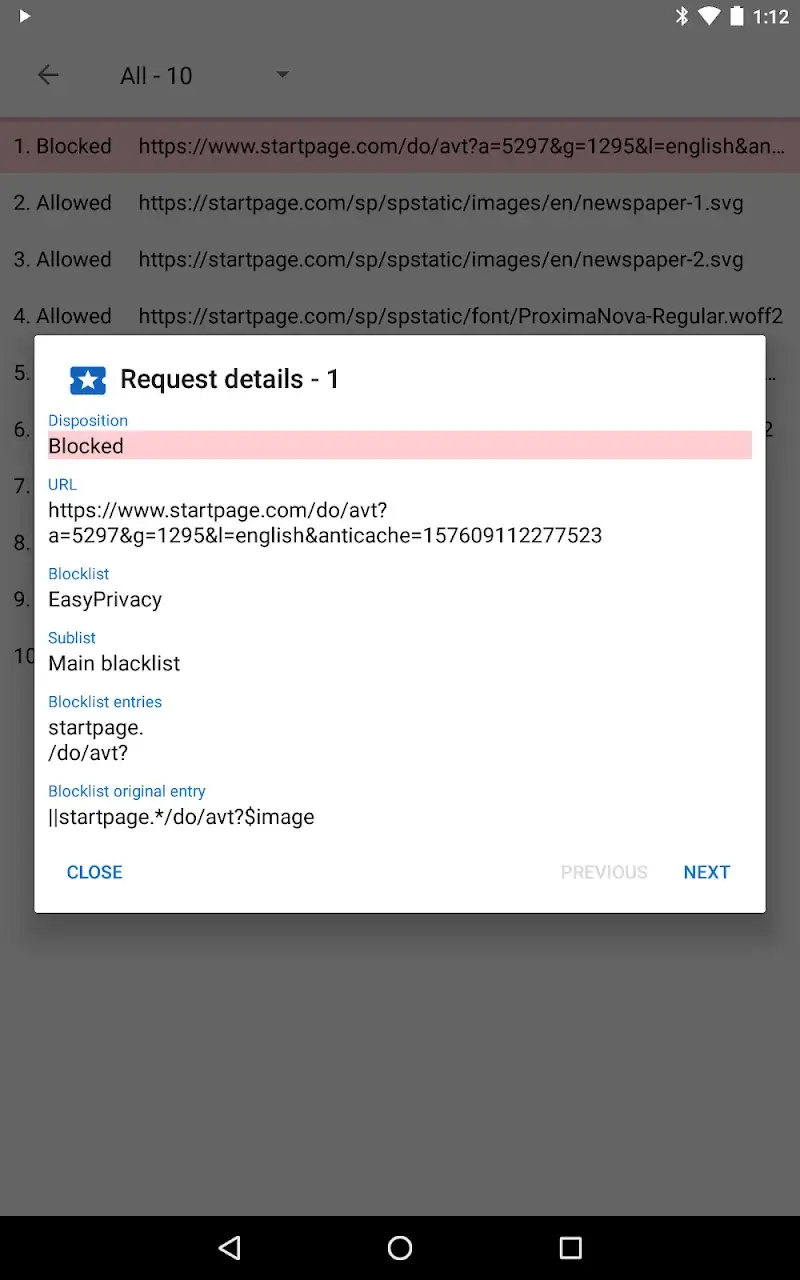 Privacy Browser v3.20 APK (Full Version) - screenshot 6
