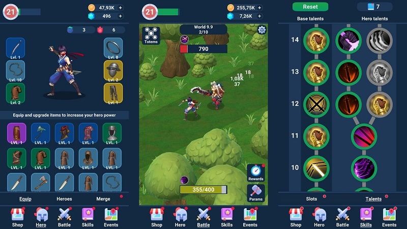 Idle Hero Clicker Idle RPG APK - app icon