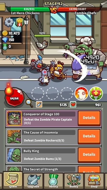 Chickens VS Zombies APK - screenshot 2