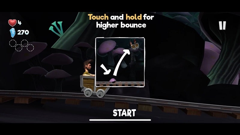 Minecart Mountain Platformer APK - screenshot 4