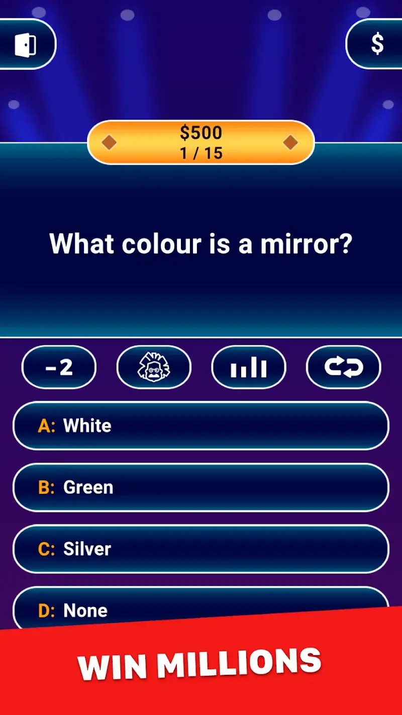 MILLIONAIRE TRIVIA - screenshot 1