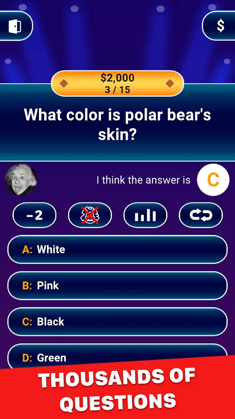 MILLIONAIRE TRIVIA - screenshot 2