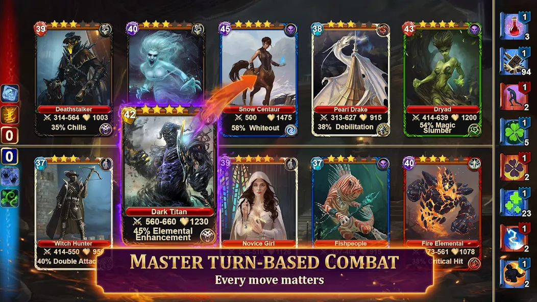 Blood of Titans: Card Battle - screenshot 13