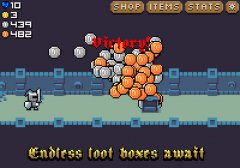 Endless Knight - Epic nonstop idle clicker RPG - screenshot 4