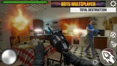 Granny Kick Neighbor: New Free Fun Shooting Games - screenshot 4