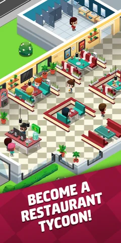Idle Restaurant Tycoon - Empire Cooking Simulator - screenshot 1