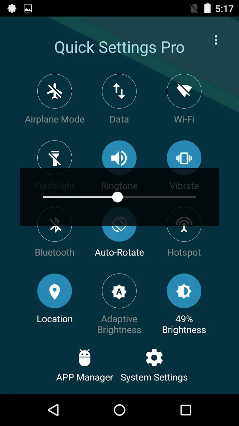 Quick Settings Pro - screenshot 3