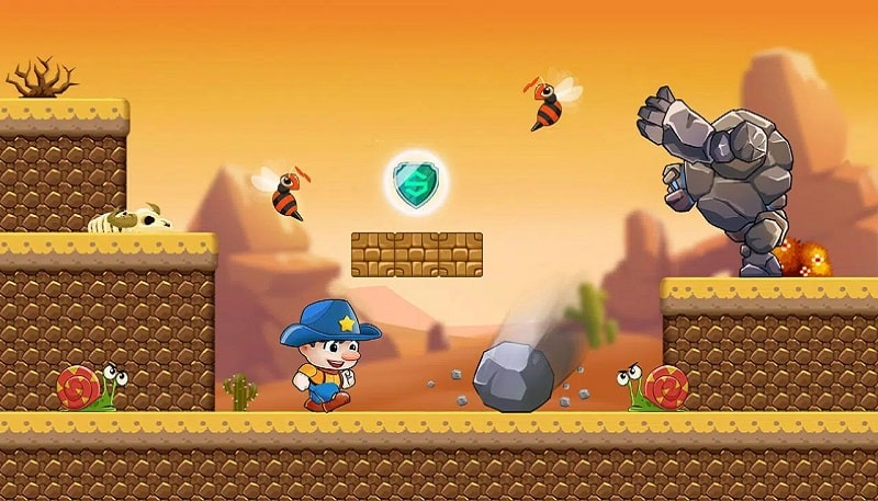 Super Bino 2 APK - screenshot 2