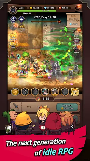 Hero Kingdom Idle RPG APK 1.1.20 for Android - screenshot 2
