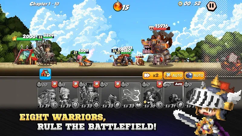 Eight! Warriors - screenshot 1