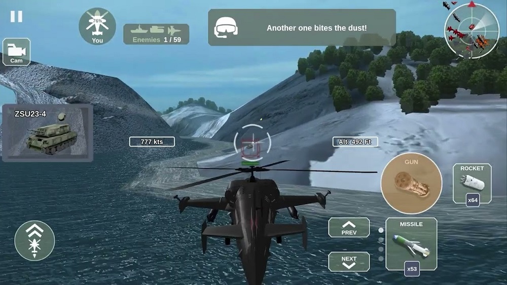 Helicopter Simulator Warfare APK MOD APK icon