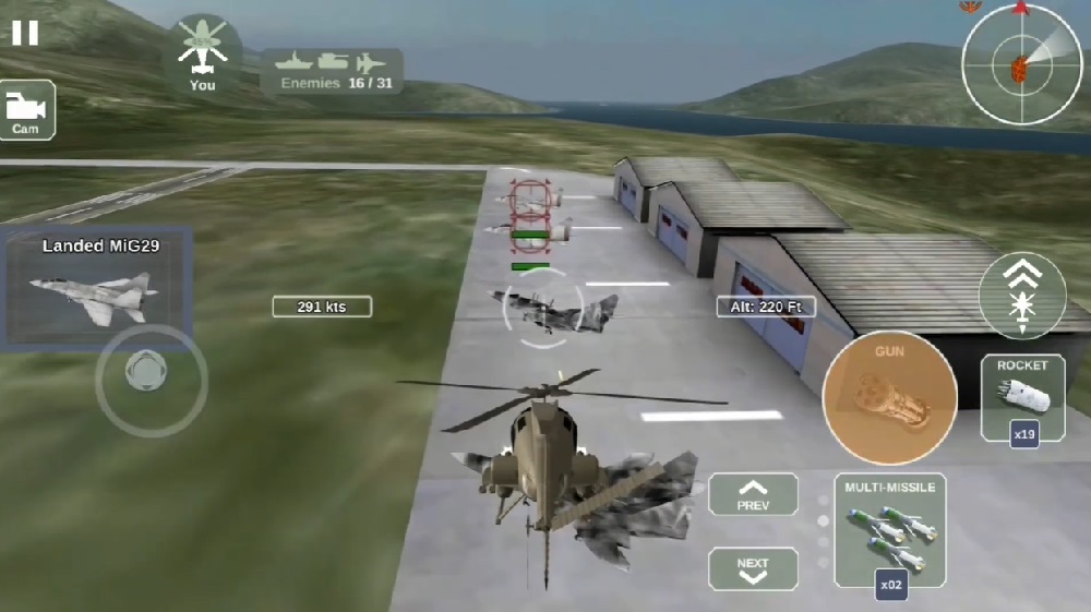 Helicopter Simulator Warfare APK - screenshot 1