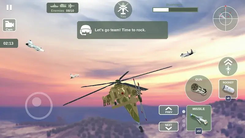 Helicopter Simulator Warfare - screenshot 1