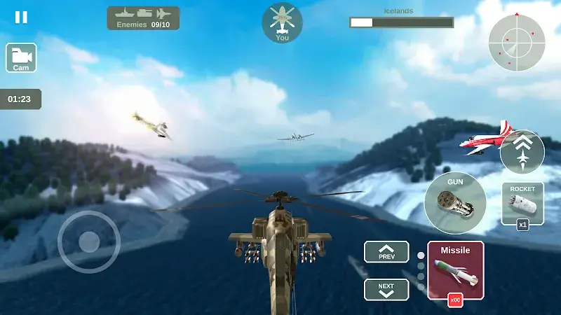 Helicopter Simulator Warfare - screenshot 2