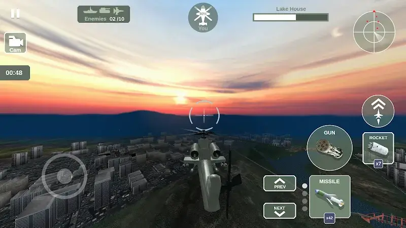 Helicopter Simulator Warfare - screenshot 6