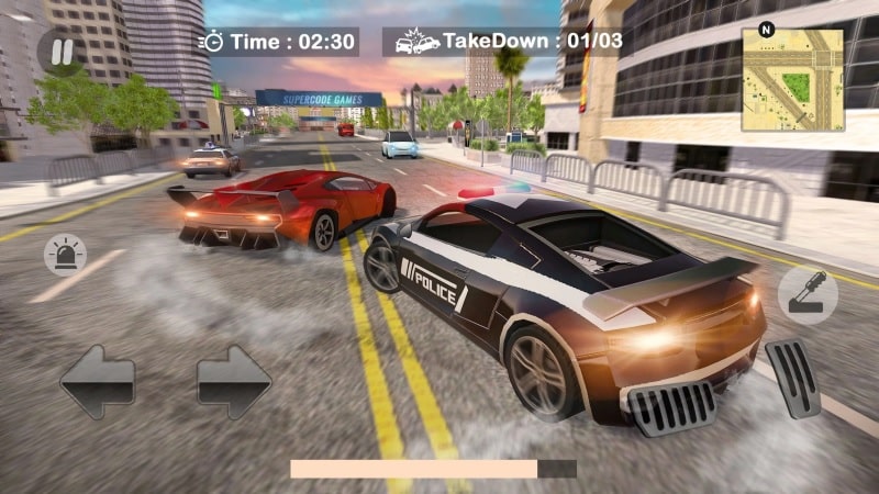 Police Car Chase Smashing Cop APK - screenshot 1