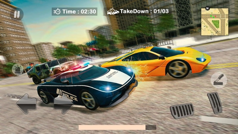 Police Car Chase Smashing Cop APK - screenshot 2
