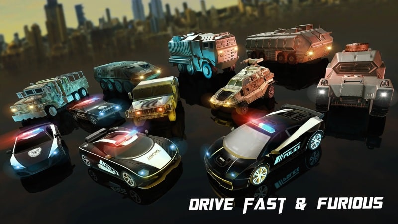 Police Car Chase Smashing Cop APK - screenshot 3
